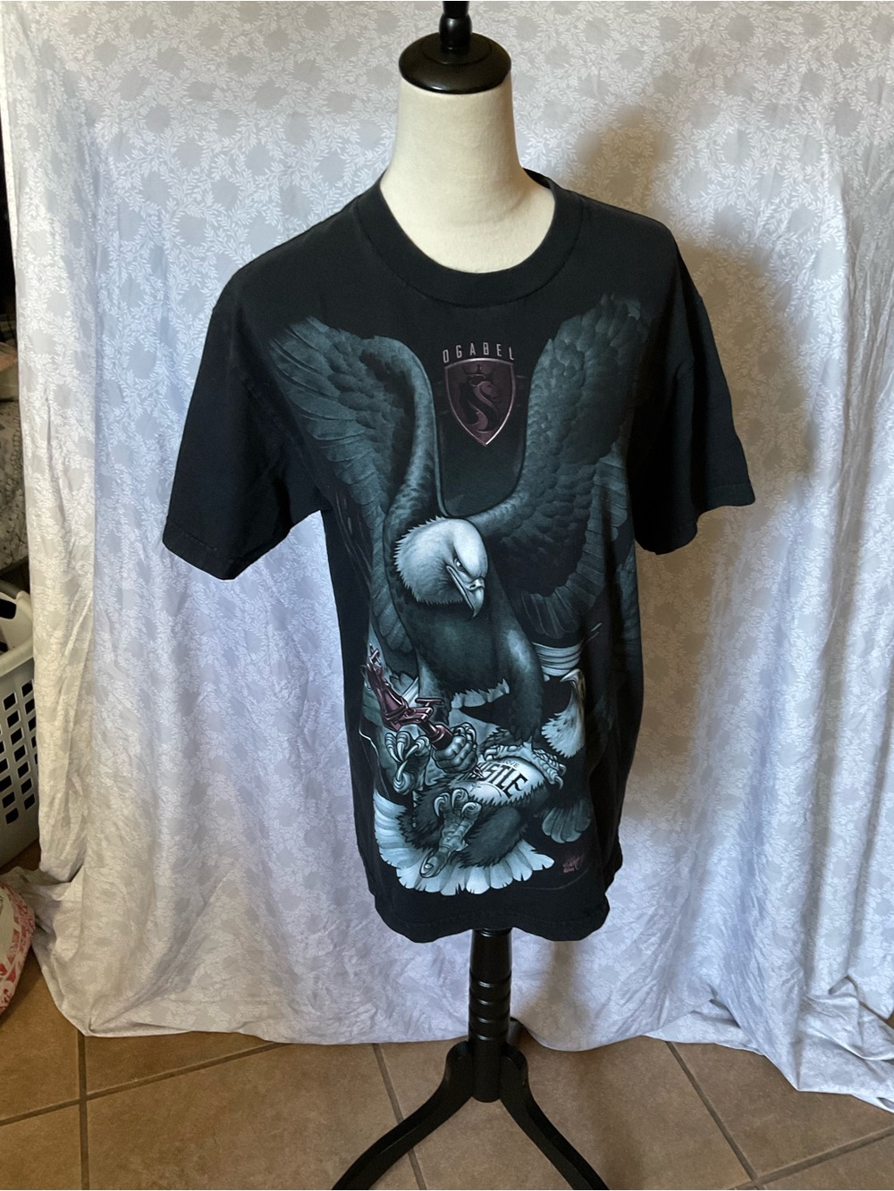Black Eagle Graphic Tee - Men's Short Sleeve Shirt